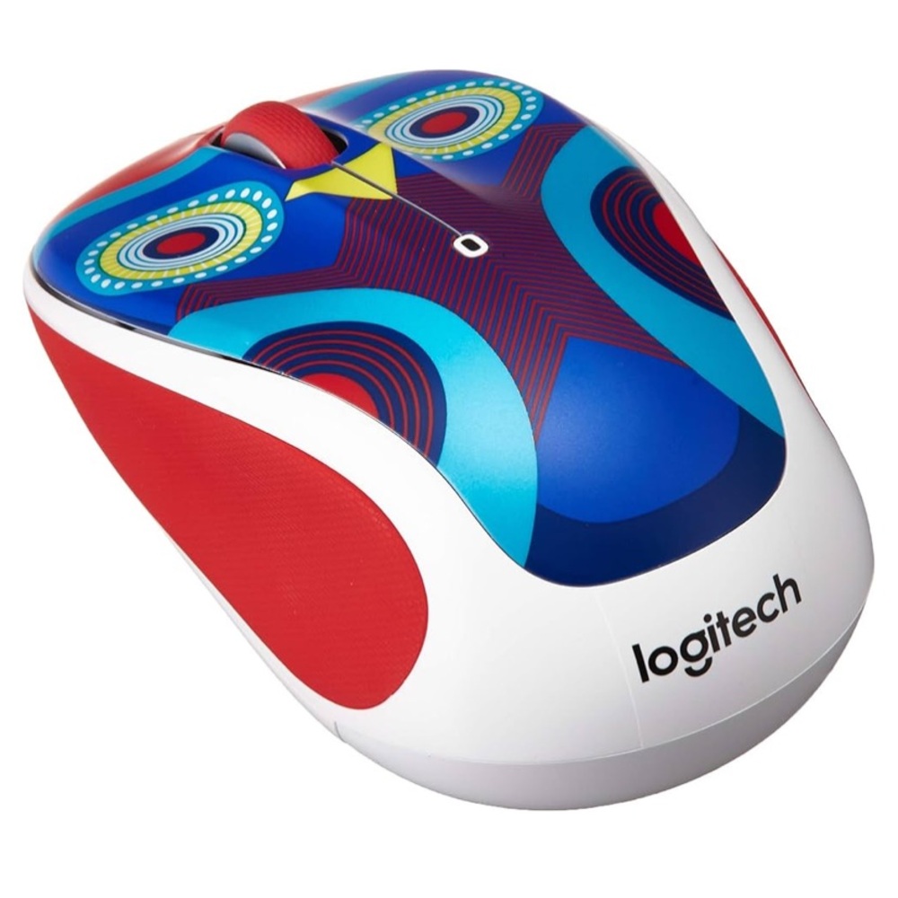 Logitech Wireless Mouse Owl Travel mandala print M325 910-004440